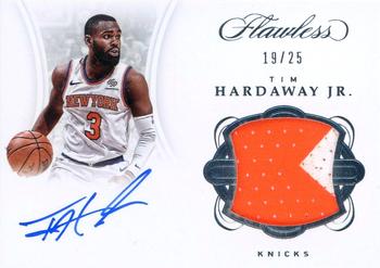 2017-18 Panini Flawless - Flawless Patch Autographs #FP-TH Tim Hardaway Jr. Front