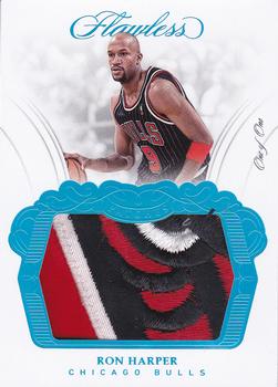 2017-18 Panini Flawless - Patches Platinum #P-RHP Ron Harper Front