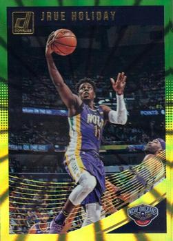 2018-19 Donruss - Holo Green and Yellow Laser #17 Jrue Holiday Front