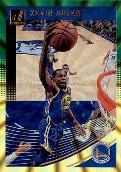 2018-19 Donruss - Holo Green and Yellow Laser #22 Kevin Durant Front