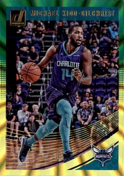 2018-19 Donruss - Holo Green and Yellow Laser #38 Michael Kidd-Gilchrist Front