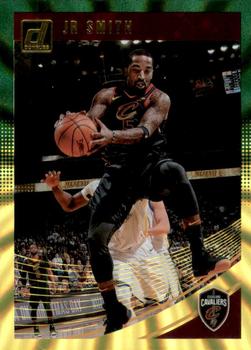 2018-19 Donruss - Holo Green and Yellow Laser #118 J.R. Smith Front