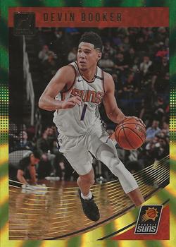 2018-19 Donruss - Holo Green and Yellow Laser #119 Devin Booker Front