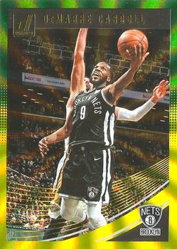 2018-19 Donruss - Holo Green and Yellow Laser #126 DeMarre Carroll Front