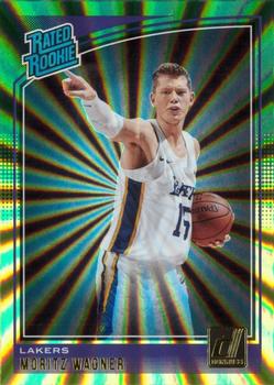 2018-19 Donruss - Holo Green and Yellow Laser #197 Moritz Wagner Front