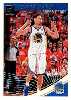 2018-19 Donruss - Press Proof Silver #12 Klay Thompson Front