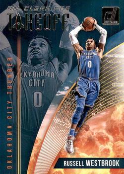 2018-19 Donruss - All Clear for Takeoff #6 Russell Westbrook Front