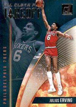 2018-19 Donruss - All Clear for Takeoff #13 Julius Erving Front