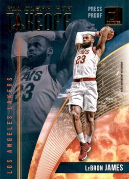 2018-19 Donruss - All Clear for Takeoff Press Proof #1 LeBron James Front