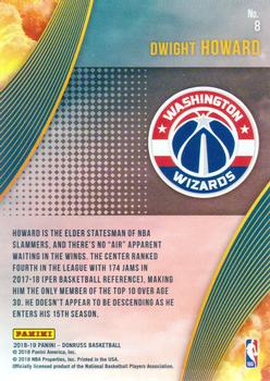 2018-19 Donruss - All Clear for Takeoff Press Proof #8 Dwight Howard Back