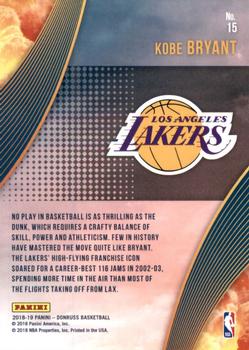 2018-19 Donruss - All Clear for Takeoff Press Proof #15 Kobe Bryant Back
