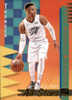 2018-19 Donruss - All-Stars Press Proof #3 Russell Westbrook Front