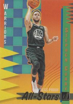 2018-19 Donruss - All-Stars Press Proof #13 Stephen Curry Front