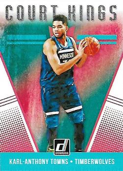 2018-19 Donruss - Court Kings #33 Karl-Anthony Towns Front