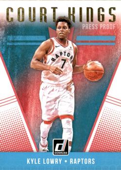 2018-19 Donruss - Court Kings Press Proof #8 Kyle Lowry Front