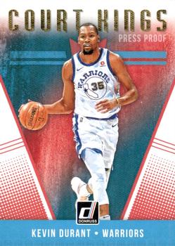 2018-19 Donruss - Court Kings Press Proof #27 Kevin Durant Front