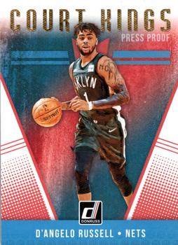 2018-19 Donruss - Court Kings Press Proof #32 D'Angelo Russell Front