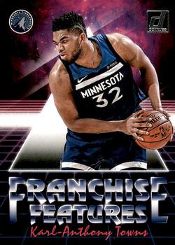 2018-19 Donruss - Franchise Features #18 Karl-Anthony Towns Front