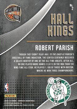 2018-19 Donruss - Hall Kings #2 Robert Parish Back