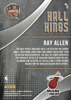 2018-19 Donruss - Hall Kings #8 Ray Allen Back