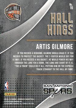 2018-19 Donruss - Hall Kings #16 Artis Gilmore Back