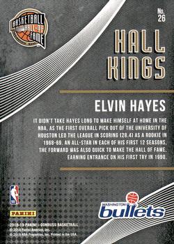 2018-19 Donruss - Hall Kings #26 Elvin Hayes Back
