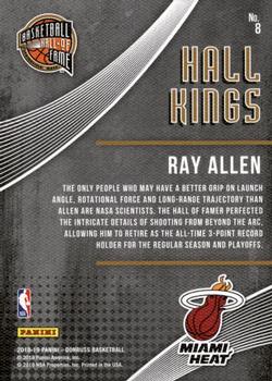 2018-19 Donruss - Hall Kings Press Proof #8 Ray Allen Back