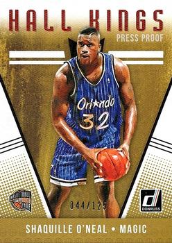 2018-19 Donruss - Hall Kings Press Proof Orange #30 Shaquille O'Neal Front