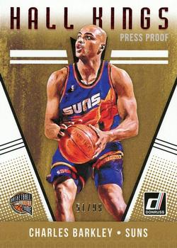 2018-19 Donruss - Hall Kings Press Proof Red #23 Charles Barkley Front