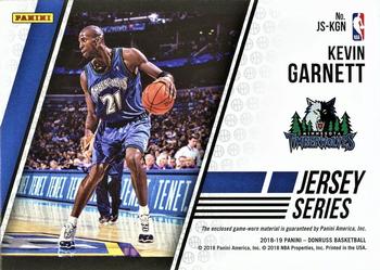 2018-19 Donruss - Jersey Series #JS-KGN Kevin Garnett Back