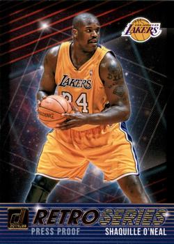 2018-19 Donruss - Retro Series Press Proof #10 Shaquille O'Neal Front
