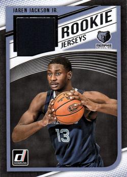 2018-19 Donruss - Rookie Jerseys #RJ-JJJ Jaren Jackson Jr. Front