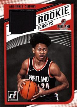 2018-19 Donruss - Rookie Jerseys #RJ-ASM Anfernee Simons Front