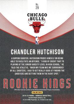 2018-19 Donruss - Rookie Kings #29 Chandler Hutchison Back