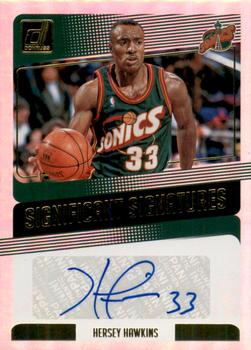 2018-19 Donruss - Significant Signatures #SS-HHW Hersey Hawkins Front