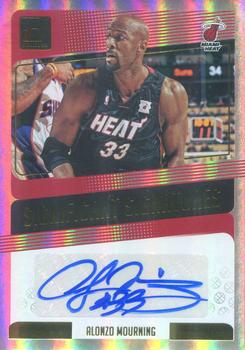 2018-19 Donruss - Significant Signatures #SS-AMG Alonzo Mourning Front