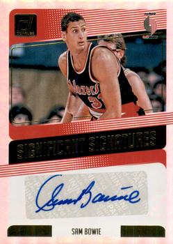 2018-19 Donruss - Significant Signatures #SS-SBW Sam Bowie Front