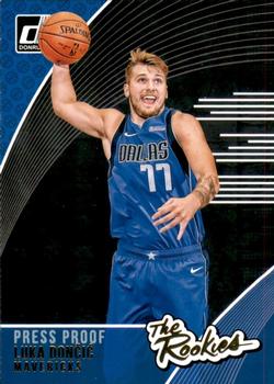 2018-19 Donruss - The Rookies Press Proof #3 Luka Doncic Front