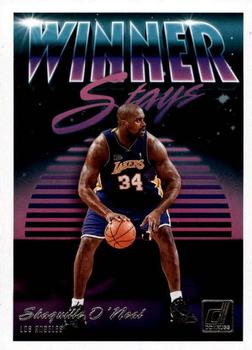2018-19 Donruss - Winner Stays #14 Shaquille O'Neal Front
