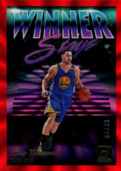 2018-19 Donruss - Winner Stays Holo Red Laser #7 Klay Thompson Front