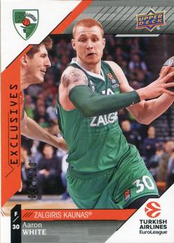 2017-18 Upper Deck EuroLeague #36 Aaron White Front