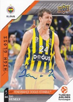 2017-18 Upper Deck EuroLeague - High Gloss Autographs #48 Jan Vesely Front