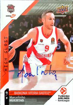 2017-18 Upper Deck EuroLeague - High Gloss Autographs #71 Marcelinho Huertas Front