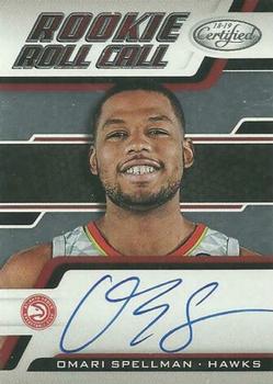 2018-19 Panini Certified - Rookie Roll Call #RRC-OS Omari Spellman Front