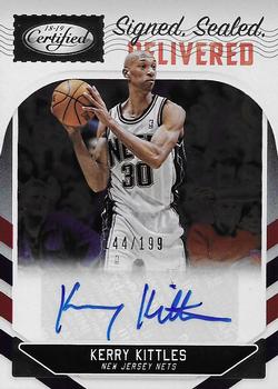 2018-19 Panini Certified - Signed Sealed Delivered #SSD-KKT Kerry Kittles Front