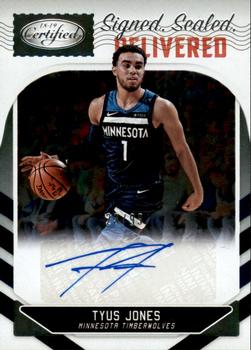2018-19 Panini Certified - Signed Sealed Delivered #SSD-TJN Tyus Jones Front