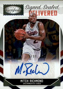 2018-19 Panini Certified - Signed Sealed Delivered #SSD-MRM Mitch Richmond Front