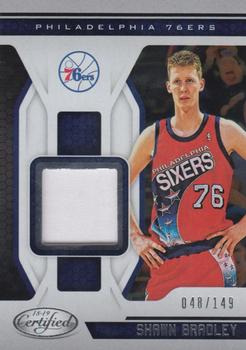 2018-19 Panini Certified - Materials #MT-SBY Shawn Bradley Front