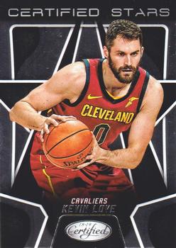 2018-19 Panini Certified - Certified Stars #CSR-6 Kevin Love Front