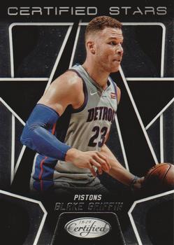 2018-19 Panini Certified - Certified Stars #CSR-17 Blake Griffin Front